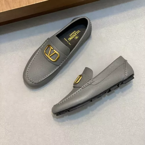 Valentino Leather Shoes For Men #1329566 $115.00 USD, Wholesale Replica Valentino Leather Shoes