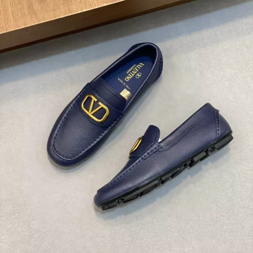 Valentino Leather Shoes For Men #1329567 $115.00 USD, Wholesale Replica Valentino Leather Shoes