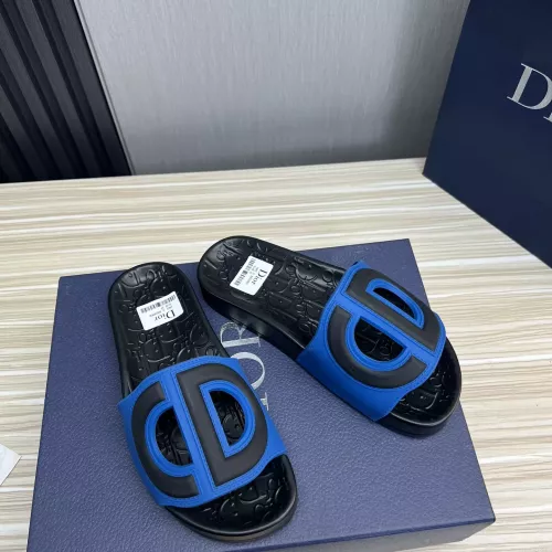 Replica Christian Dior Slippers For Men #1329585 $48.00 USD for Wholesale