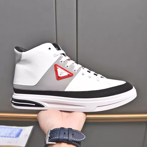 Replica Prada High Top Shoes For Men #1329665 $85.00 USD for Wholesale
