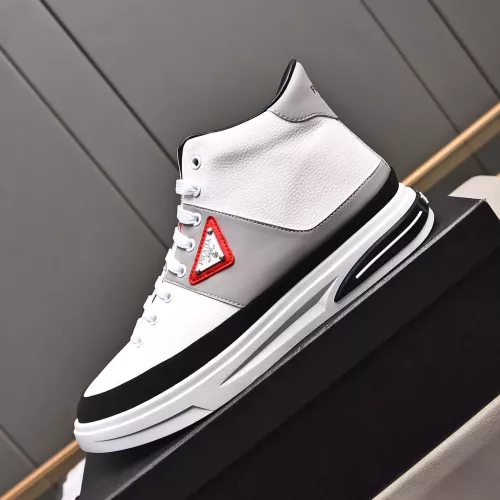 Replica Prada High Top Shoes For Men #1329665 $85.00 USD for Wholesale