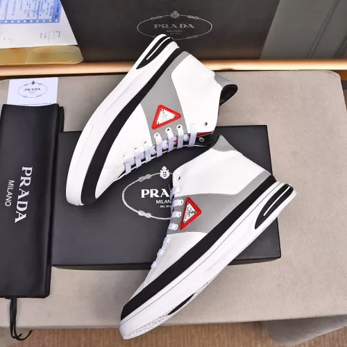 Replica Prada High Top Shoes For Men #1329665 $85.00 USD for Wholesale