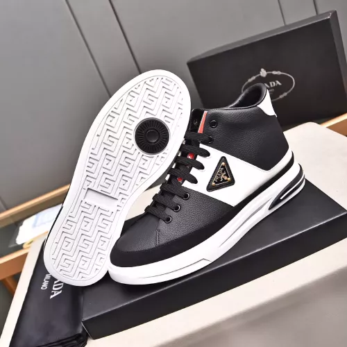 Replica Prada High Top Shoes For Men #1329666 $85.00 USD for Wholesale