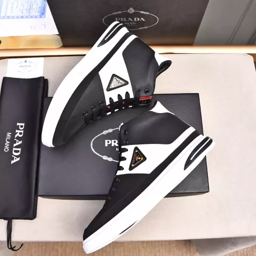 Replica Prada High Top Shoes For Men #1329666 $85.00 USD for Wholesale