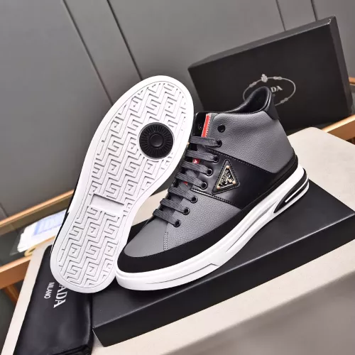 Replica Prada High Top Shoes For Men #1329667 $85.00 USD for Wholesale
