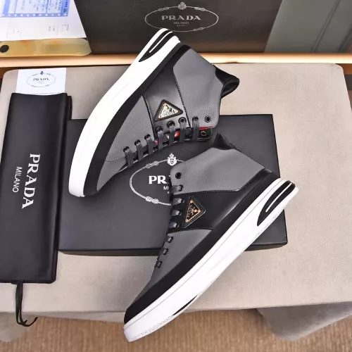 Replica Prada High Top Shoes For Men #1329667 $85.00 USD for Wholesale