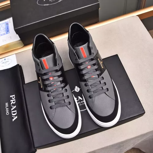 Replica Prada High Top Shoes For Men #1329667 $85.00 USD for Wholesale