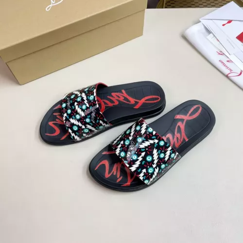 Christian Louboutin CL Slippers For Men #1329713 $52.00 USD, Wholesale Replica Christian Louboutin CL Slippers