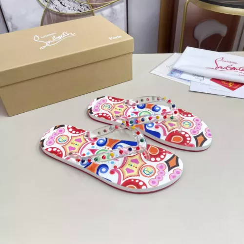 Christian Louboutin CL Slippers For Men #1329730 $52.00 USD, Wholesale Replica Christian Louboutin CL Slippers