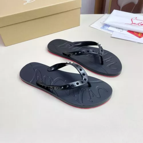 Christian Louboutin CL Slippers For Men #1329732 $45.00 USD, Wholesale Replica Christian Louboutin CL Slippers