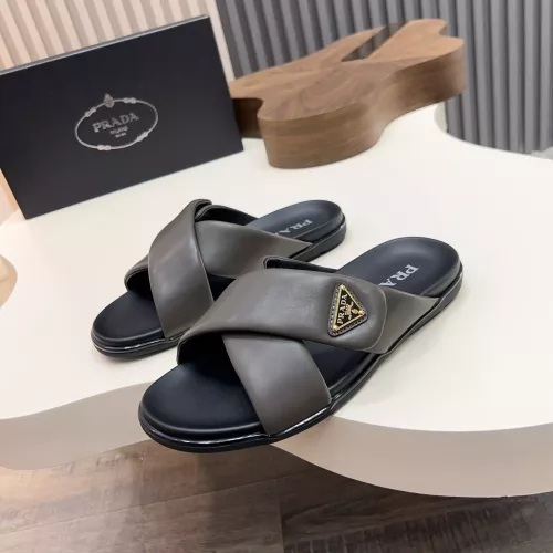 Prada Slippers For Men #1329862 $98.00 USD, Wholesale Replica Prada Slippers