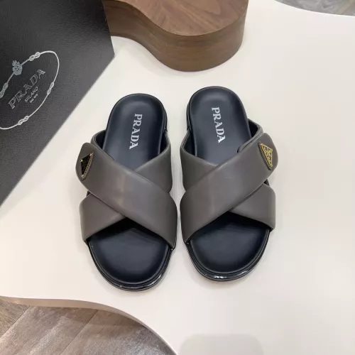 Replica Prada Slippers For Men #1329862 $98.00 USD for Wholesale