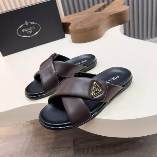 Prada Slippers For Men #1329863 $98.00 USD, Wholesale Replica Prada Slippers