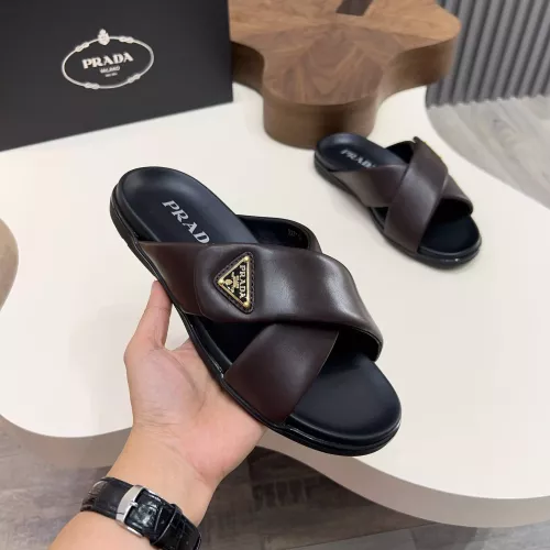 Replica Prada Slippers For Men #1329863 $98.00 USD for Wholesale