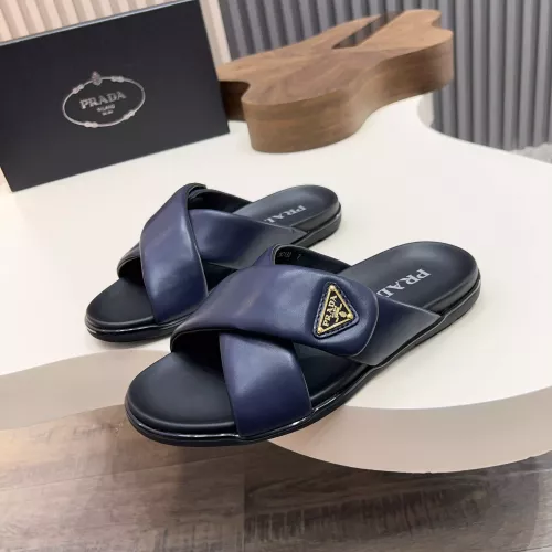 Prada Slippers For Men #1329864 $98.00 USD, Wholesale Replica Prada Slippers
