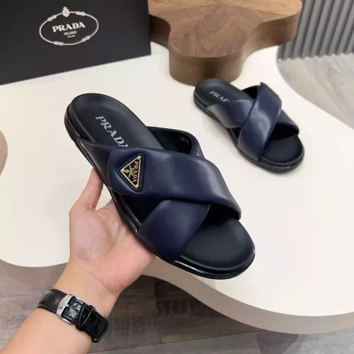 Replica Prada Slippers For Men #1329864 $98.00 USD for Wholesale