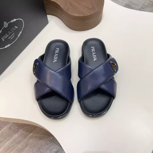 Replica Prada Slippers For Men #1329864 $98.00 USD for Wholesale