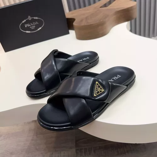 Prada Slippers For Men #1329865 $98.00 USD, Wholesale Replica Prada Slippers