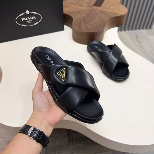 Replica Prada Slippers For Men #1329865 $98.00 USD for Wholesale