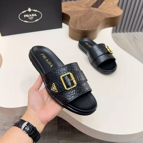 Replica Prada Slippers For Men #1329867 $98.00 USD for Wholesale