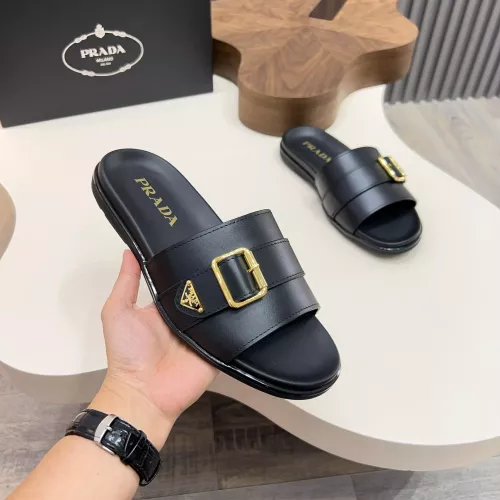 Replica Prada Slippers For Men #1329868 $98.00 USD for Wholesale