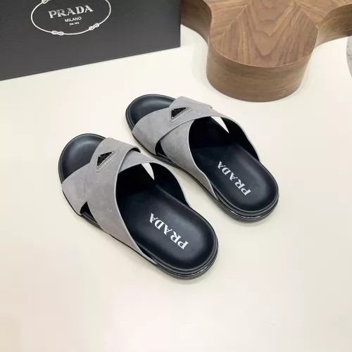 Replica Prada Slippers For Men #1329870 $92.00 USD for Wholesale
