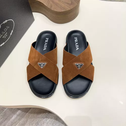 Replica Prada Slippers For Men #1329871 $92.00 USD for Wholesale