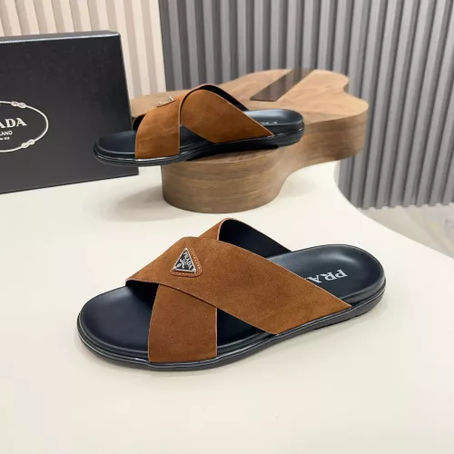 Replica Prada Slippers For Men #1329871 $92.00 USD for Wholesale