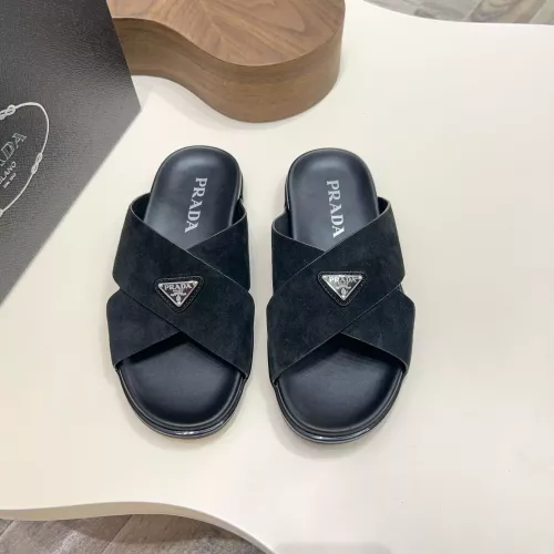 Replica Prada Slippers For Men #1329873 $92.00 USD for Wholesale