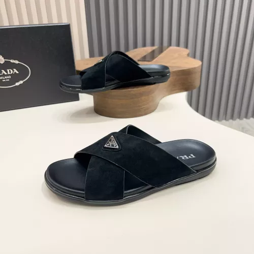 Replica Prada Slippers For Men #1329873 $92.00 USD for Wholesale