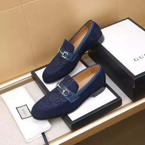 Replica Gucci Oxfords Shoes For Men #1330028 $88.00 USD for Wholesale