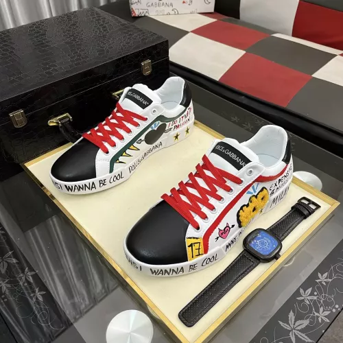 Dolce &amp; Gabbana D&amp;G Casual Shoes For Men #1330044 $88.00 USD, Wholesale Replica Dolce &amp; Gabbana D&amp;G Casual Shoes