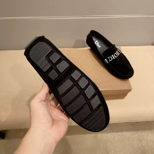 Replica Christian Dior Leather Shoes For Men #1330111 $72.00 USD for Wholesale