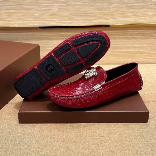 Replica Versace Leather Shoes For Men #1330113 $72.00 USD for Wholesale