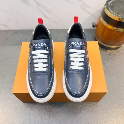 Replica Prada Casual Shoes For Men #1330155 $85.00 USD for Wholesale