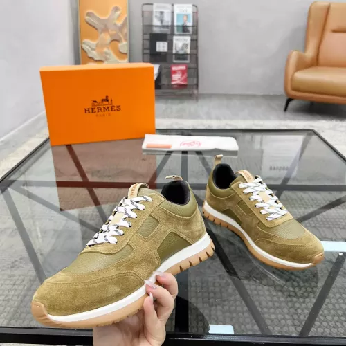 Replica Hermes Casual Shoes For Men #1330163 $80.00 USD for Wholesale