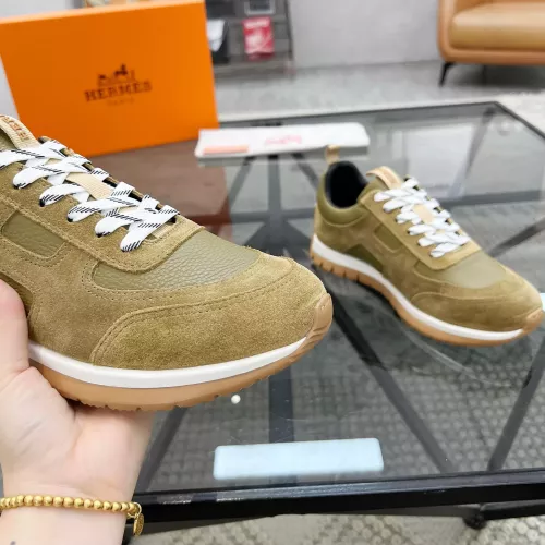 Replica Hermes Casual Shoes For Men #1330163 $80.00 USD for Wholesale