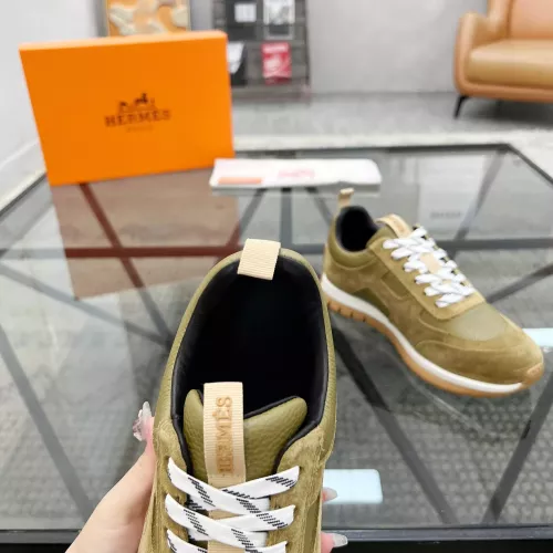 Replica Hermes Casual Shoes For Men #1330163 $80.00 USD for Wholesale