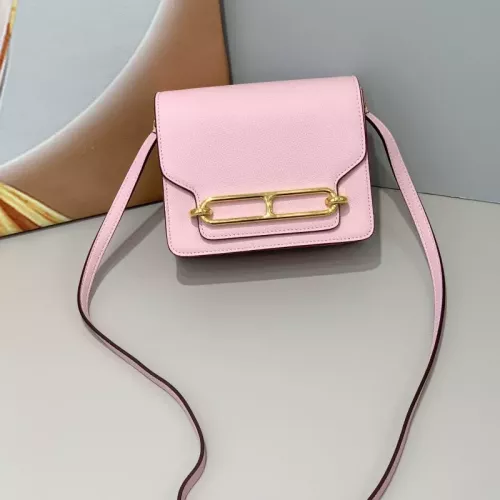 Hermes AAA Quality Messenger Bags In Gold For Women #1330169 $72.00 USD, Wholesale Replica Hermes AAA Quality Messenger Bags
