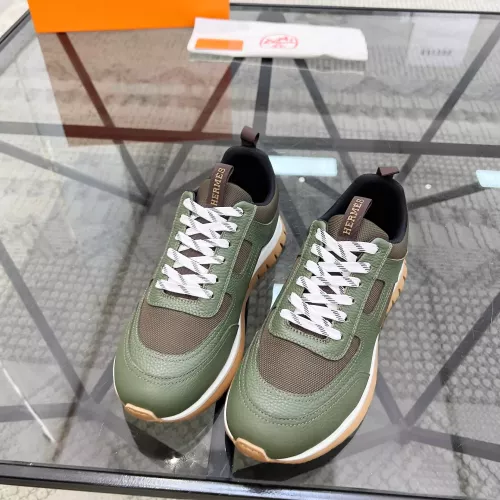 Replica Hermes Casual Shoes For Men #1330194 $80.00 USD for Wholesale