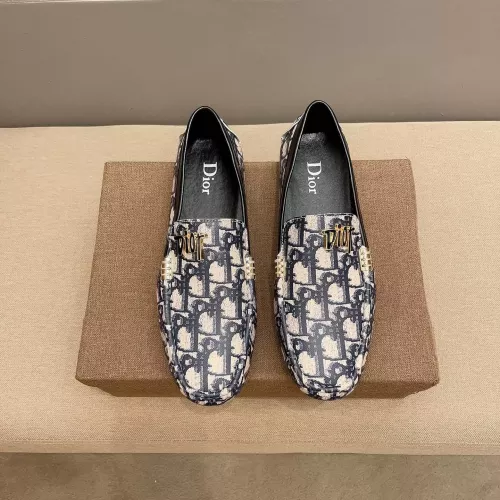 Christian Dior Leather Shoes For Men #1330245 $72.00 USD, Wholesale Replica Christian Dior Leather Shoes