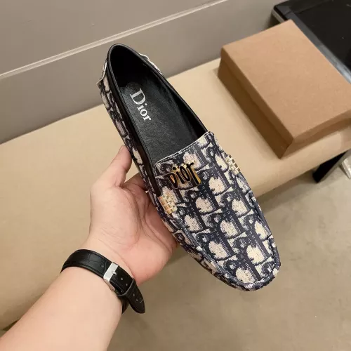 Replica Christian Dior Leather Shoes For Men #1330245 $72.00 USD for Wholesale
