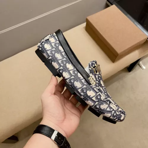 Replica Christian Dior Leather Shoes For Men #1330245 $72.00 USD for Wholesale