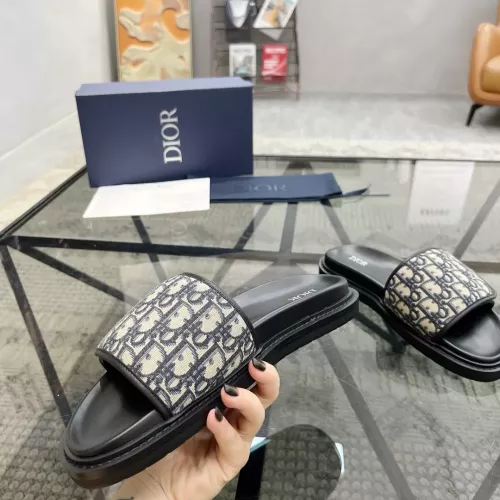 Replica Christian Dior Slippers For Men #1330440 $52.00 USD for Wholesale