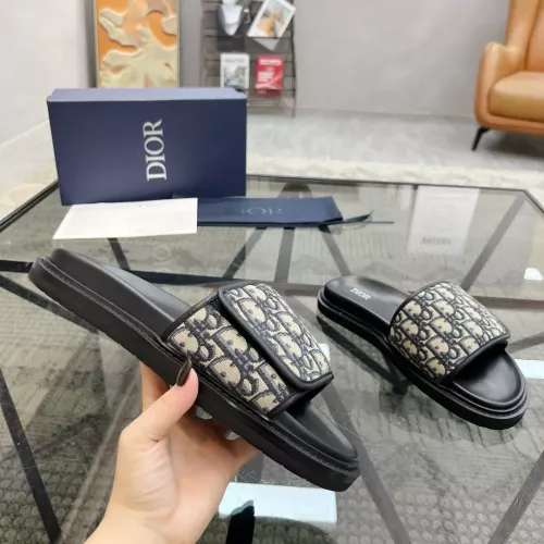 Replica Christian Dior Slippers For Men #1330440 $52.00 USD for Wholesale