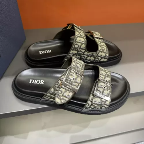 Replica Christian Dior Slippers For Men #1330442 $56.00 USD for Wholesale
