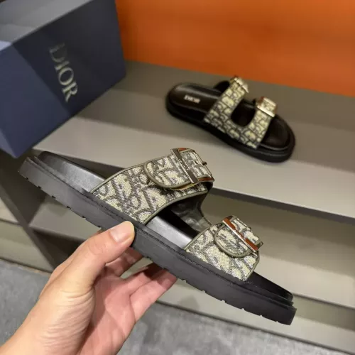 Replica Christian Dior Slippers For Men #1330442 $56.00 USD for Wholesale