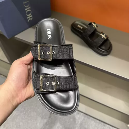 Replica Christian Dior Slippers For Men #1330444 $56.00 USD for Wholesale