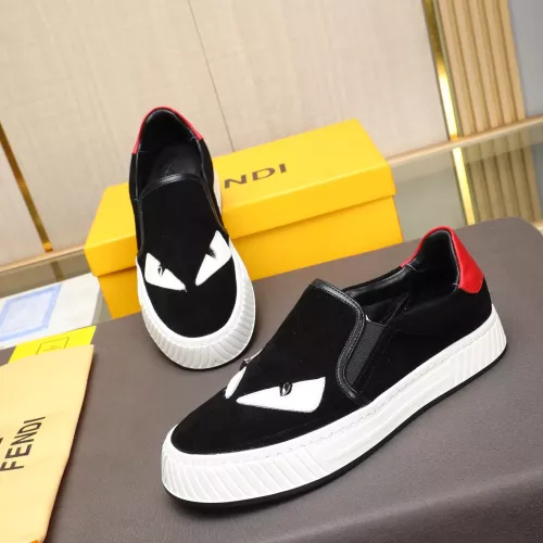Fendi Casual Shoes For Men #1330577 $80.00 USD, Wholesale Replica Fendi Casual Shoes