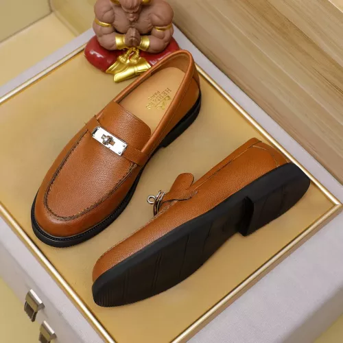 Hermes Leather Shoes For Men #1330752 $85.00 USD, Wholesale Replica Hermes Leather Shoes